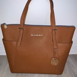 Tan Michael Kors purse
